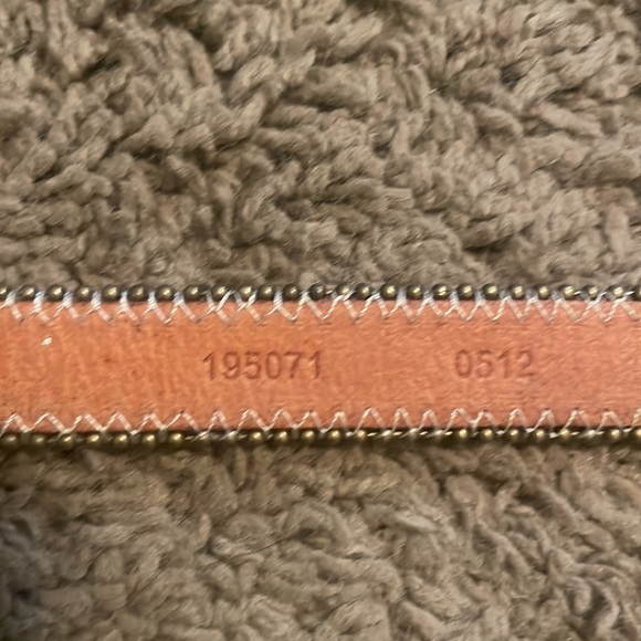 Fossil Gold Medium Belt - Picture 7 of 10